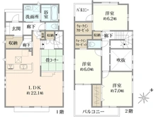 【東京都/日野市東豊田】日野市東豊田　新築戸建3号棟 