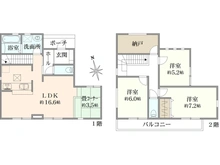【東京都/府中市新町】新町1丁目新築戸建（2号棟） 