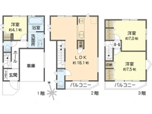 【神奈川県/横浜市港南区大久保】港南区大久保3丁目　3号棟/全4棟 