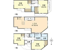 【神奈川県/横浜市戸塚区上矢部町】戸塚区上矢部町　新築戸建　2号棟/全4棟 