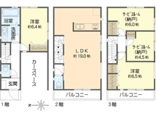 【神奈川県/横浜市戸塚区上矢部町】戸塚区上矢部町　新築戸建　3号棟/全4棟 