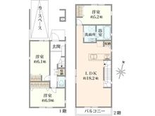 【神奈川県/横浜市戸塚区戸塚町】戸塚区戸塚町　新築戸建　A号棟/全2棟 