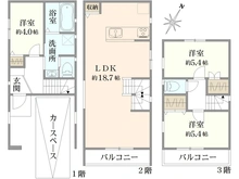 【神奈川県/横浜市戸塚区上倉田町】戸塚区上倉田町　新築戸建　C号棟/全3棟 