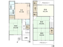 【大阪府/吹田市岸部南】吹田市岸部南2丁目　中古戸建 