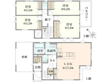 【神奈川県/横浜市緑区上山】緑区上山3丁目　新築戸建て　　横浜中山ル・シェル4号棟 