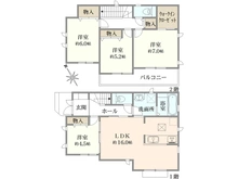 【神奈川県/相模原市南区上鶴間本町】相模原市南区上鶴間本町9丁目　新築戸建L棟 