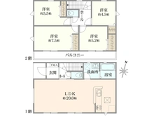 【埼玉県/川越市大字砂】川越市砂　新築戸建　2号棟 