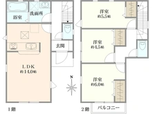 【東京都/国立市東】新築戸建て国立市東3丁目1号棟 