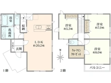 【東京都/国立市西】国立市西1丁目新築戸建 E号棟 