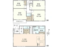 【兵庫県/神戸市東灘区鴨子ヶ原】神戸市東灘区鴨子ヶ原3丁目　1号棟　新築戸建て 