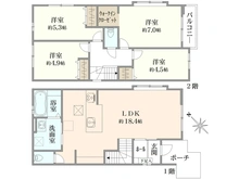 【兵庫県/芦屋市朝日ケ丘町】芦屋市朝日ケ丘町　新築戸建　1期1号棟 
