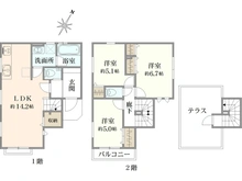 【東京都/葛飾区東水元】葛飾区東水元6丁目　新築戸建　4号棟 