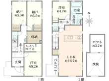 【東京都/葛飾区お花茶屋】葛飾区お花茶屋2丁目　新築戸建 
