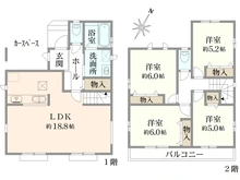 【東京都/足立区伊興】足立区伊興4丁目　新築戸建　C号棟 