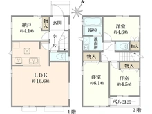 【東京都/足立区伊興】足立区伊興4丁目　新築戸建　F号棟 