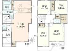 【東京都/足立区伊興】足立区伊興4丁目　新築戸建　I号棟 