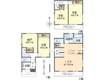 【東京都/江戸川区東松本】江戸川区東松本1丁目新築戸建てC号棟 