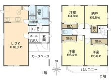 【東京都/江戸川区東松本】江戸川区東松本1丁目新築戸建てH号棟 