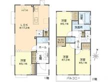 【千葉県/市川市稲越】市川市稲越1丁目　新築戸建 