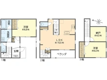 【東京都/江戸川区南小岩】江戸川区南小岩2丁目新築戸建：5号棟 