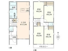 【埼玉県/戸田市大字新曽】戸田市　新築戸建　1号棟 