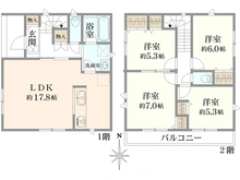 【埼玉県/戸田市大字新曽】戸田市　新築戸建　3号棟 