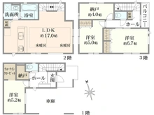 【神奈川県/川崎市川崎区池上新町】川崎区池上新町2丁目　新築戸建3号棟 