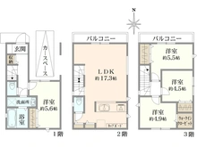 【神奈川県/川崎市幸区南幸町】幸区南幸町3丁目　新築戸建　No.2 