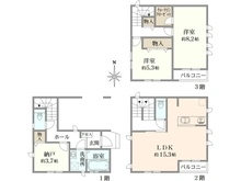 【神奈川県/川崎市幸区南加瀬】川崎市幸区南加瀬3丁目　新築戸建　1号棟 