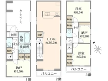 【神奈川県/川崎市幸区古市場】川崎市幸区古市場2丁目　新築戸建　2号棟 