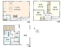 【神奈川県/横浜市鶴見区下野谷町】鶴見区下野谷町2丁目　新築戸建　2号棟 