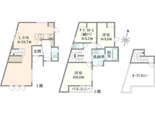 【大阪府/高槻市松が丘】高槻市松が丘4丁目　新築戸建　1号地 