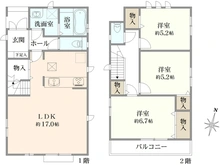 【大阪府/高槻市松が丘】ハートフルタウン高槻松が丘4丁目2期　1号棟 