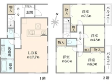 【東京都/江戸川区興宮町】江戸川区興宮町新築戸建て2号棟 