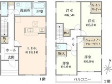 【東京都/江戸川区興宮町】江戸川区興宮町新築戸建て4号棟 