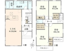 【東京都/江戸川区興宮町】江戸川区興宮町新築戸建て5号棟 