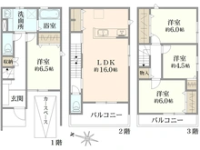 【大阪府/豊中市大黒町】豊中市大黒町1丁目　新築戸建 