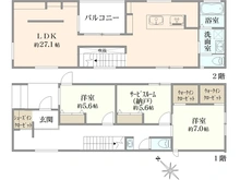 【大阪府/豊中市上野東】豊中市上野東三丁目　新築戸建　3号地 