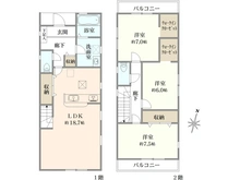 【大阪府/池田市旭丘】池田市旭丘三丁目　新築戸建　1号棟 