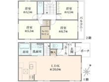 【大阪府/箕面市半町】箕面市半町四丁目　2期1号棟 