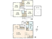 【東京都/練馬区大泉学園町】練馬区大泉学園町6丁目新築戸建・1号棟 