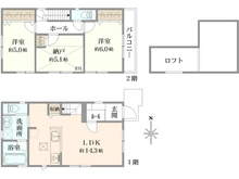 【東京都/立川市柏町】立川市柏町1丁目　新築戸建　2号棟 