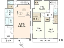 【東京都/日野市大字日野】日野市大字日野　新築戸建　1号棟 