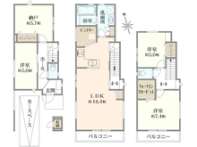 【東京都/北区堀船】北区堀船3丁目　新築戸建　D号棟 