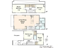 【東京都/大田区南馬込】大田区南馬込3丁目　新築戸建2号棟 