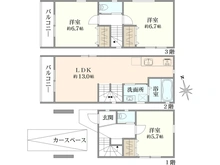 【神奈川県/横浜市中区本牧元町】中区本牧元町　新築戸建B棟 