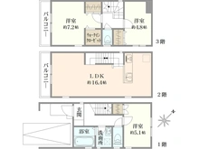 【神奈川県/横浜市磯子区丸山】磯子区丸山1丁目　新築戸建B棟 