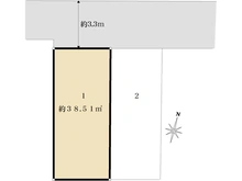 【東京都/足立区関原】足立区関原2丁目　新築戸建　1号棟（全3棟） 