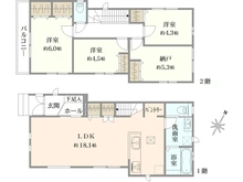 【埼玉県/川口市大字大竹】川口市大竹新築戸建て1号棟 