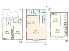 【埼玉県/川口市大字安行領根岸】川口市安行領根岸新築戸建て1号棟 